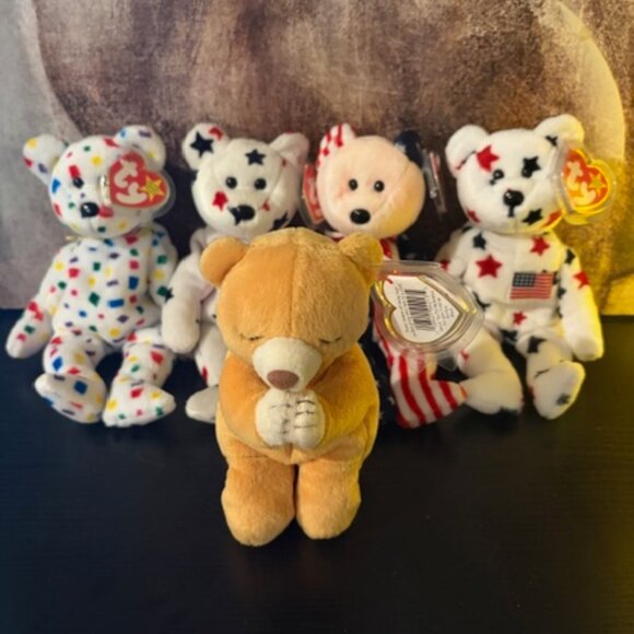 Five Beanie Babies - Picture 2 of 15